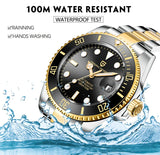 Popular Top Brand Automatic Luxury Sapphire Glass Mechanical Wristwatch Sports Stainless Steel Waterproof Men Watch