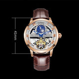 New Top Luxury Brand Luxury Automatic Mechanical Quality Watch Roman Tourbillon Waterproof Watch - The Jewellery Supermarket