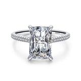 Classic Luxury Selection AAAA Lab Created Diamonds 925 Sterling Silver Rings