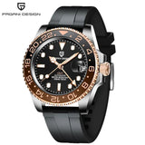 Luxury Design Top Brand Sports Waterproof  Sapphire Glass 40mm Ceramic GMT Mechanical Men Automatic Wristwatches