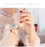 Luxury Elegant 3D Butterfly Rose Gold Colour Quartz Women Wristwatch Mesh Strap Japanese Movement Waterproof Watches