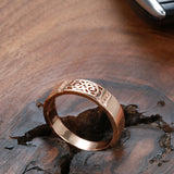 14 Karat Gold Filled New Trend AAA Zircon Diamonds Ethnic Glossy Hollow Flower Rings