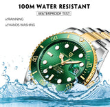 Popular Top Brand Automatic Luxury Sapphire Glass Mechanical Wristwatch Sports Stainless Steel Waterproof Men Watch