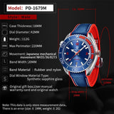 New Classic Luxury Sapphire Glass Mechanical Stainless Steel 100M Waterproof Men's Automatic Wristwatches - The Jewellery Supermarket