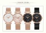 Top Luxury Brand Elegant Women Wristwatches Fashion 3D Engraving Quartz Waterproof Watches, Ideal Present