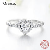 Exquisite Silver Vintage Hearts Clear AAAA Simulated Diamonds Ring - Luxury Wedding Statement Jewellery  - The Jewellery Supermarket