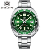 Famous Brand SD1970 White Date Background 200M Wateproof NH35 6105 Turtle Automatic Diver Watch