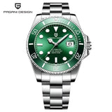 Luxury Design Men's Mechanical Watch - Sapphire Stainless Steel Waterproof Fashion Business Sports Watch Best Gift