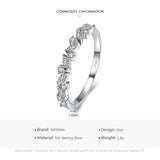 Outstanding Stackable AAAA Simulated Diamonds Fine Ring - Sterling Silver Exquisite Fashion Jewellery - The Jewellery Supermarket