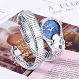 High Quality Top Brand Golden Colour Snakes Shape Ladies Watch Jewellery - Casual Fashion Dress Women's Watches
