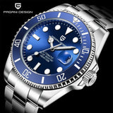 Popular Top Brand Automatic Luxury Sapphire Glass Mechanical Wristwatch Sports Stainless Steel Waterproof Men Watch