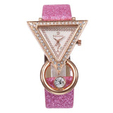 New Arrival Fashion Triangle Luxury CZ Diamonds Quartz Wristwatches for Women - Popular Choice - The Jewellery Supermarket