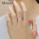 Minimalism Sparkling Emerald Cut AAAA Simulated Diamonds Rings For Women - Wedding Engagement Jewellery - The Jewellery Supermarket