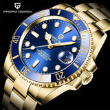 Top Brand Luxury New Stainless Steel Mechanical Sapphire Glass Automatic Waterproof Sports Watch for Men - The Jewellery Supermarket