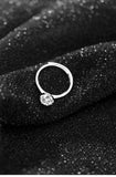 Brand Wedding Engagement Ring for Women - Dazzling AAAA Simulated Diamonds Geometric Silver Ring - Fine Jewellery - The Jewellery Supermarket