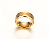 New Real Tungsten Rings for Men - Jewellery Gold Colour Men's Wedding Gift - Popular Seller - The Jewellery Supermarket