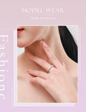 Emerald Cut Rectangle AAAA Lab Created Diamond 925 Silver Fashion Luxury Rings