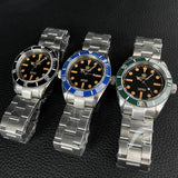 Luxury Brand Black Dial Vintage Luminous NH35 Automatic Watch - 200m Water Resistant Dive Watch Perfect gift