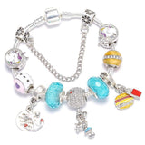 New Arrival European Crystal Bead Charm Bracelet for Women - Brand Bracelets Fashion Jewellery Gift - The Jewellery Supermarket