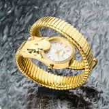 New Arrival Top Brand Fashion Luxury Snake Shape Quartz Waterproof Ladies Bracelet High Quality Wrist Watches