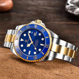 New Top Luxury Brand Men's Mechanical Watch Japanese Movement 100m Waterproof Sapphire Glass Automatic Watch