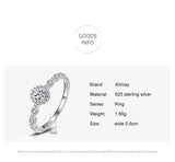 *NEW* Classic Luxury AAAA High Quality Simulated Diamonds Sterling Silver Fashion Ring - The Jewellery Supermarket