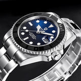 Brand Luxury 40mm Diver Automatic Watches for Men - NH35 Movement Sapphire Glass Men's Mechanical Wristwatches