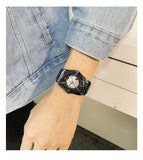 New Hollow Triangular Mechanical Watches Stainless Steel Men's Wristwatches - Fashion Brand Wristwatches for Men.