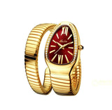 Luxury Crystal Hip Hop Unique Design Silver Gold Steel Bangle Fashion Casual Ladies Quartz Watches