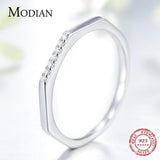 3 Color New Design Silver Stylish Stackable AAAA Simulated Diamonds Ring - Fashion Original Unique Rings - The Jewellery Supermarket