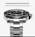 New Arrival Stainless Steel 20Bar Waterproof Men's European and American Business Leisure Outdoor Sports Quartz Watch