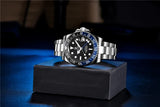 Luxury Design Top Brand Sports Waterproof  Sapphire Glass 40mm Ceramic GMT Mechanical Men Automatic Wristwatches