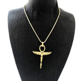 New Arrival  Cross of Life Ankh with Scarab - Brand New Fine Jewellery 925 Sterling Silver Gift For Women and Men - The Jewellery Supermarket