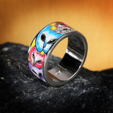 Fashion Creative Handmade Enamel Craft Epoxy Craft Women's Rings