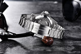 Popular Top Brand Automatic Luxury Sapphire Glass Mechanical Wristwatch Sports Stainless Steel Waterproof Men Watch
