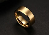 New Arrival Top Quality 8.0mm Hand Polished Tungsten Ring for Men - Classic Wedding Jewellery - The Jewellery Supermarket