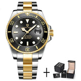 Popular Top Brand Automatic Luxury Sapphire Glass Mechanical Wristwatch Sports Stainless Steel Waterproof Men Watch
