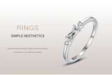 Superb 925 Sterling Silver Rectangle Shiny Sparkling AAAA Lab Created Diamonds Ring
