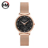 Top Luxury Brand Elegant Women Wristwatches Fashion 3D Engraving Quartz Waterproof Watches, Ideal Present