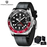 Luxury Design Top Brand Sports Waterproof  Sapphire Glass 40mm Ceramic GMT Mechanical Men Automatic Wristwatches