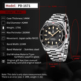 New Arrival Luxury Design V2 BB58 Retro Automatic 100m Divers Watch, Mechanical Wristwatches with AR Sapphire Mirror