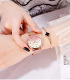 Luxury 3D Butterfly Top Brand Elegant Women Watches Quartz Movement Stainless Steel Waterproof Wristwatches