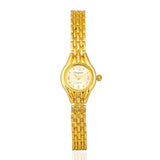 New Arrival Luxury Golden Small Round Dial Metal Quartz Women's Gold Bracelet Watch - Ideal Gift - The Jewellery Supermarket