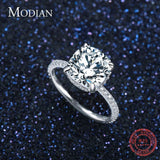 Luxury Classic 4CT 10 Hearts Arrows AAAA Simulated Diamonds Ring -  Engagement Wedding Rings - The Jewellery Supermarket