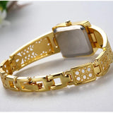 New Top Brand Luxury Fashion Gold or Siver Colour Stainless Steel Bracelet Watches -  Ladies Elegant Wristwatches - The Jewellery Supermarket