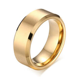 New Arrival Top Quality 8.0mm Hand Polished Tungsten Ring for Men - Classic Wedding Jewellery - The Jewellery Supermarket