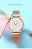 Top Luxury Brand Elegant White Flower 3D Engraving Dial Face Rhinestones Fashion Waterproof Ladies Watches
