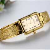 New Top Brand Luxury Fashion Gold or Siver Colour Stainless Steel Bracelet Watches -  Ladies Elegant Wristwatches - The Jewellery Supermarket