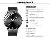 New Arrival Classical Top Brand Luxury Business Stainless Steel Waterproof Quartz Movement Mens Wristwatches - The Jewellery Supermarket