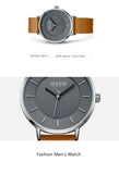 New Arrival Top Brand Classic Julius Quartz Fashion Leather Bracelet Men's Watch - Ideal Present - The Jewellery Supermarket